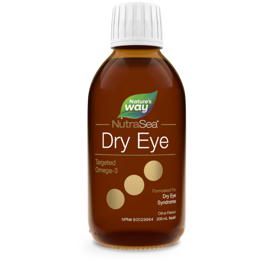 NutraSea Dry Eye Targeted Omega-3, Citrus, 200ml