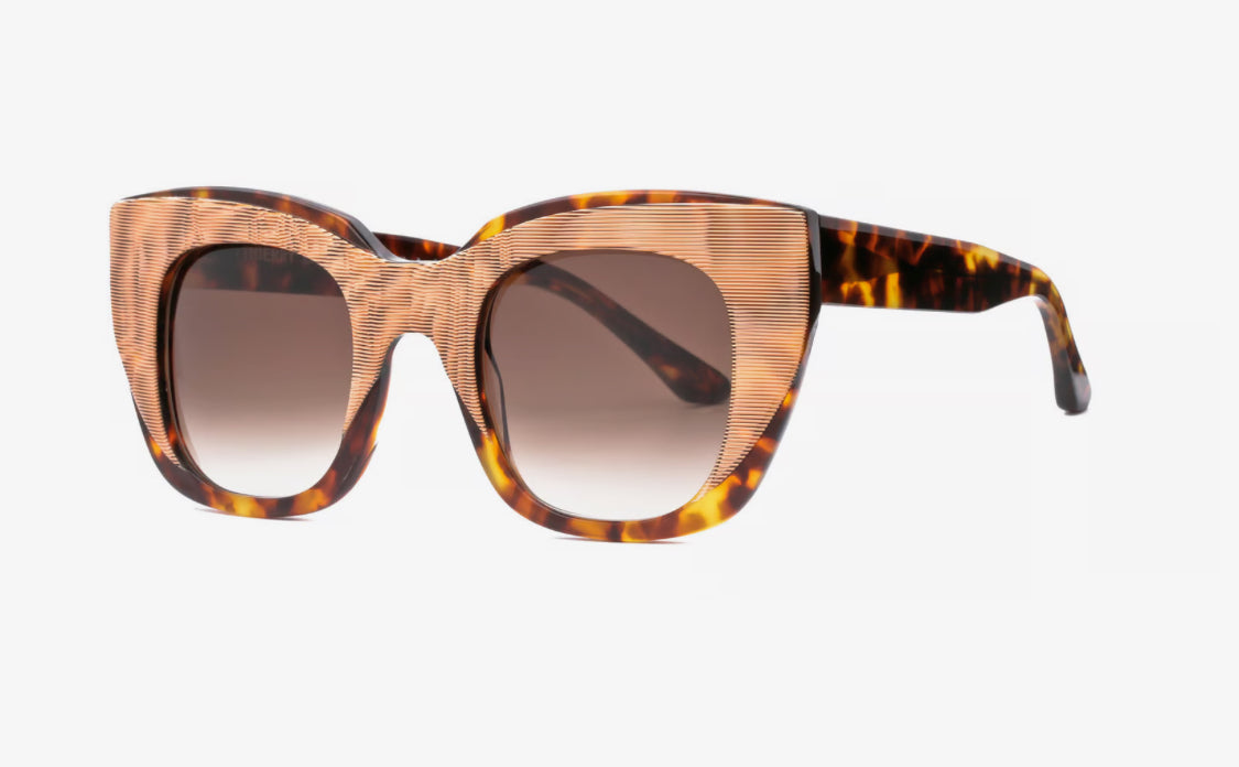 INTIMACY - Brown Tortoise Shell + Peach Pattern
