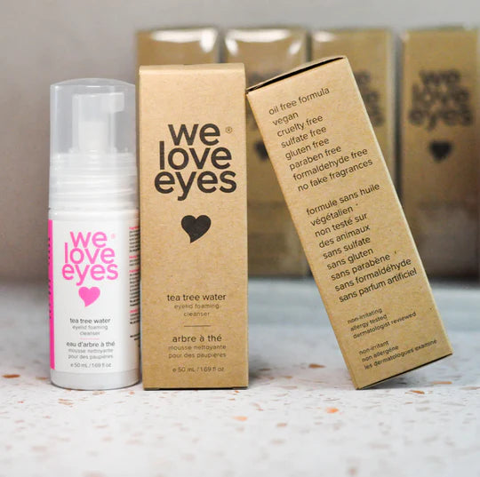 Tea Tree Water Eyelid Foaming Cleanser