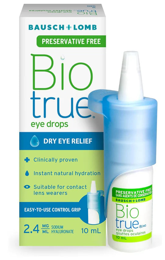Biotrue Eye Drops Preservative Free 10mL