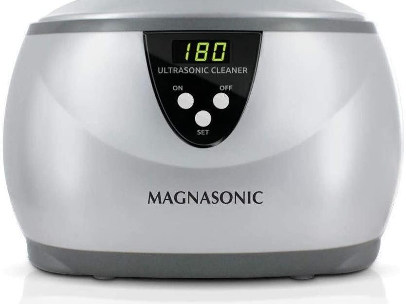 Magnasonic Professional Ultrasonic Jewelry Cleaner with Digital Timer for Eyeglasses, Rings, Coins