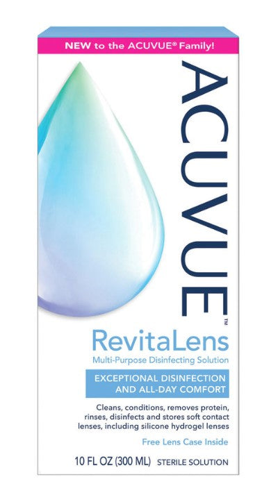 Acuvue RevitaLens Multi-Purpose Disinfecting Contact Lens Solution 300mL