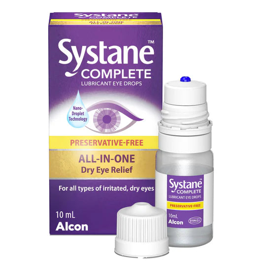 Systane COMPLETE Lubricant Eye Drops Preservative Free