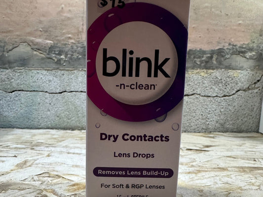 Blink n Clean - Dry Contact Lens Drops