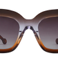 Grande Zaza Sunglasses in Purple/Orange