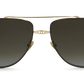 Margaux Sunglasses in Gold