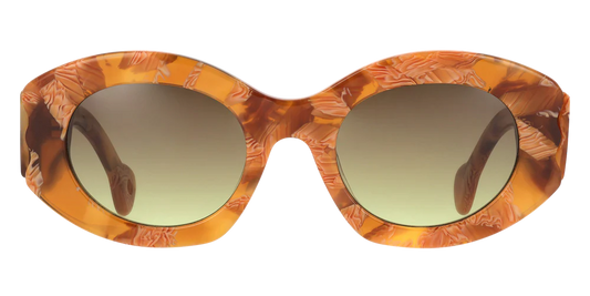 Martine Sunglasses in Textured Caramel
