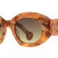 Martine Sunglasses in Textured Caramel