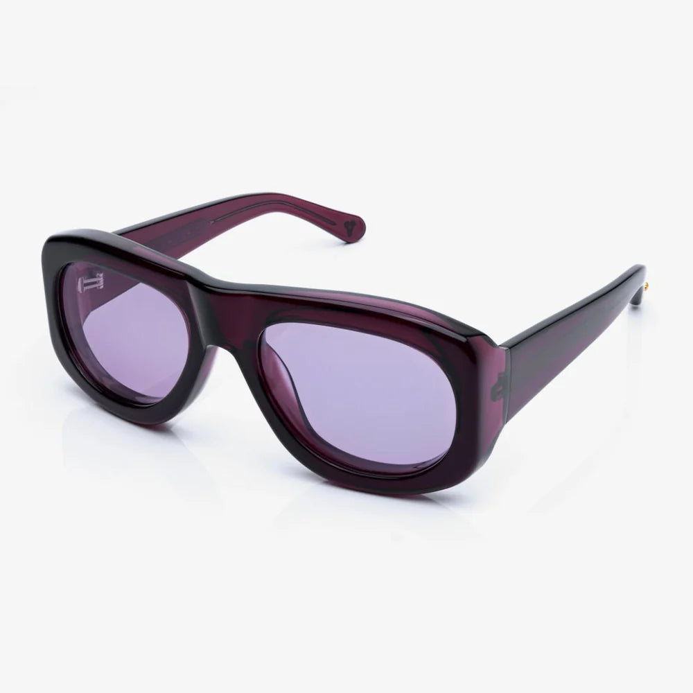 Tan Racer Sun | Burgundy