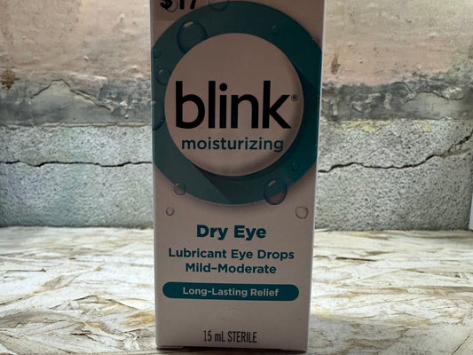 Blink Moisturizing Dry Eye Drops