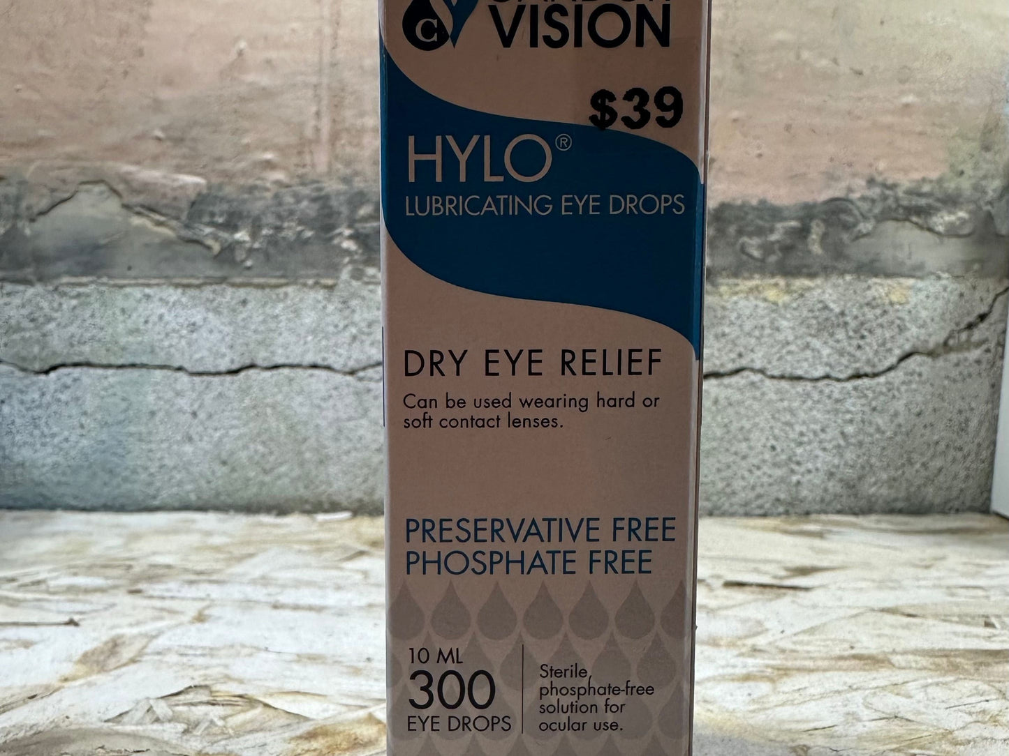 HYLO Lubricating Eye Drops