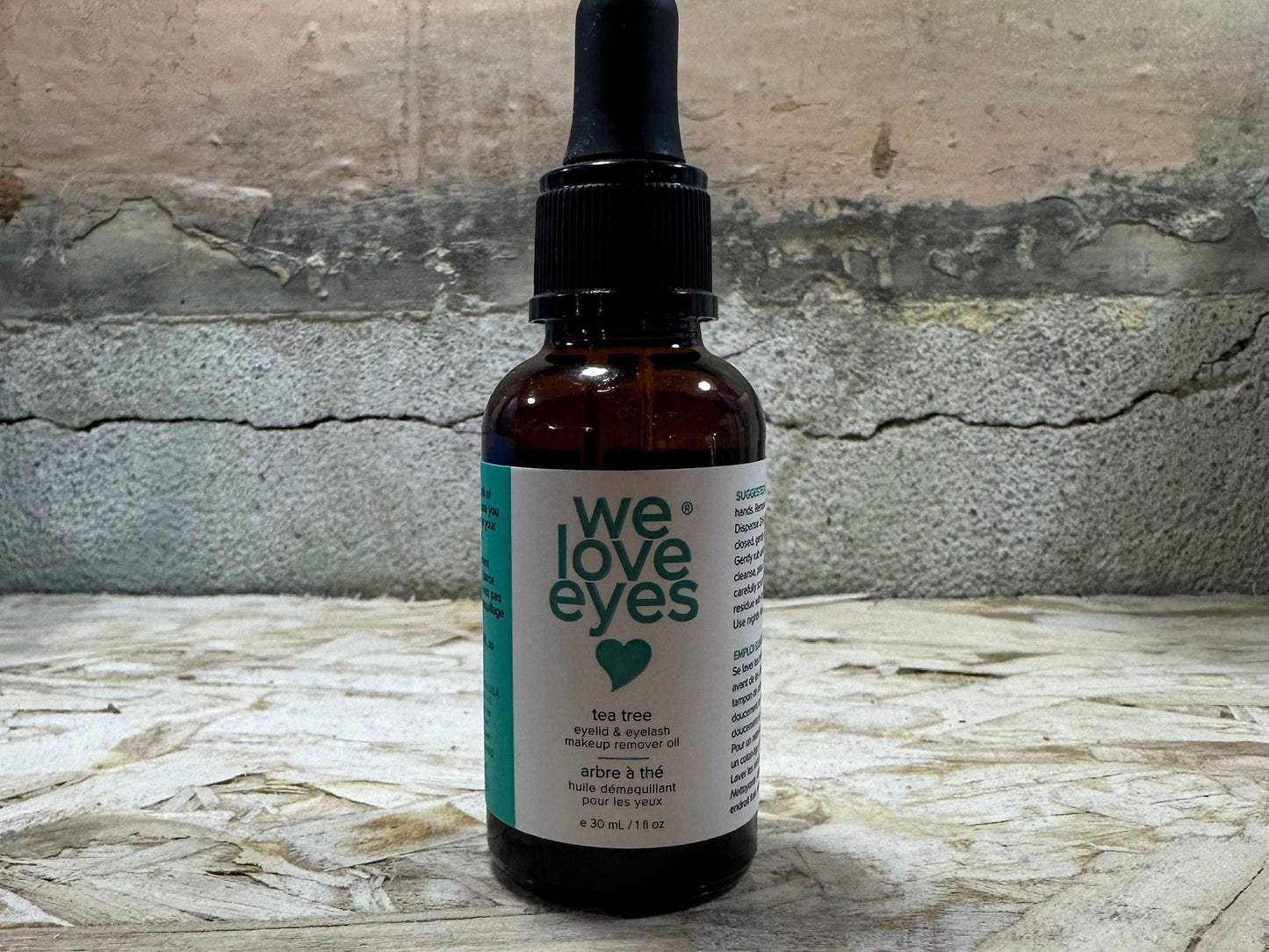 Tea Tree Eye Makeup Remover Oil