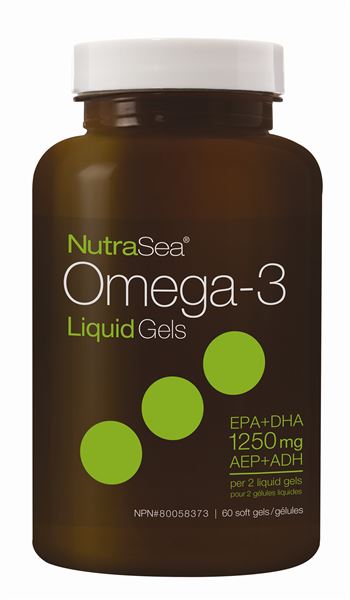 NutraSea® Omega-3 Liquid Gels(60 count)