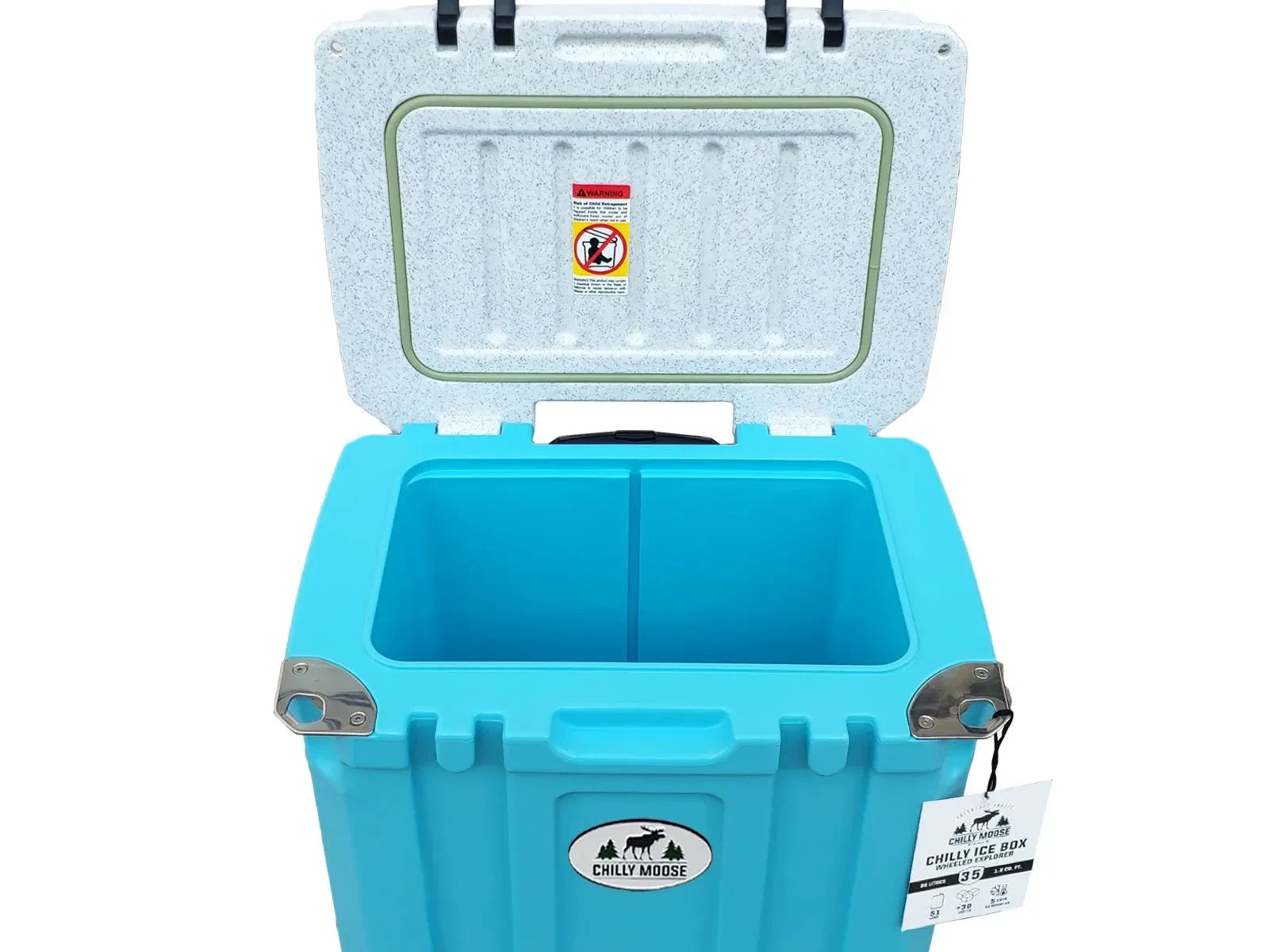 Ice cooler box with hot sale wheels