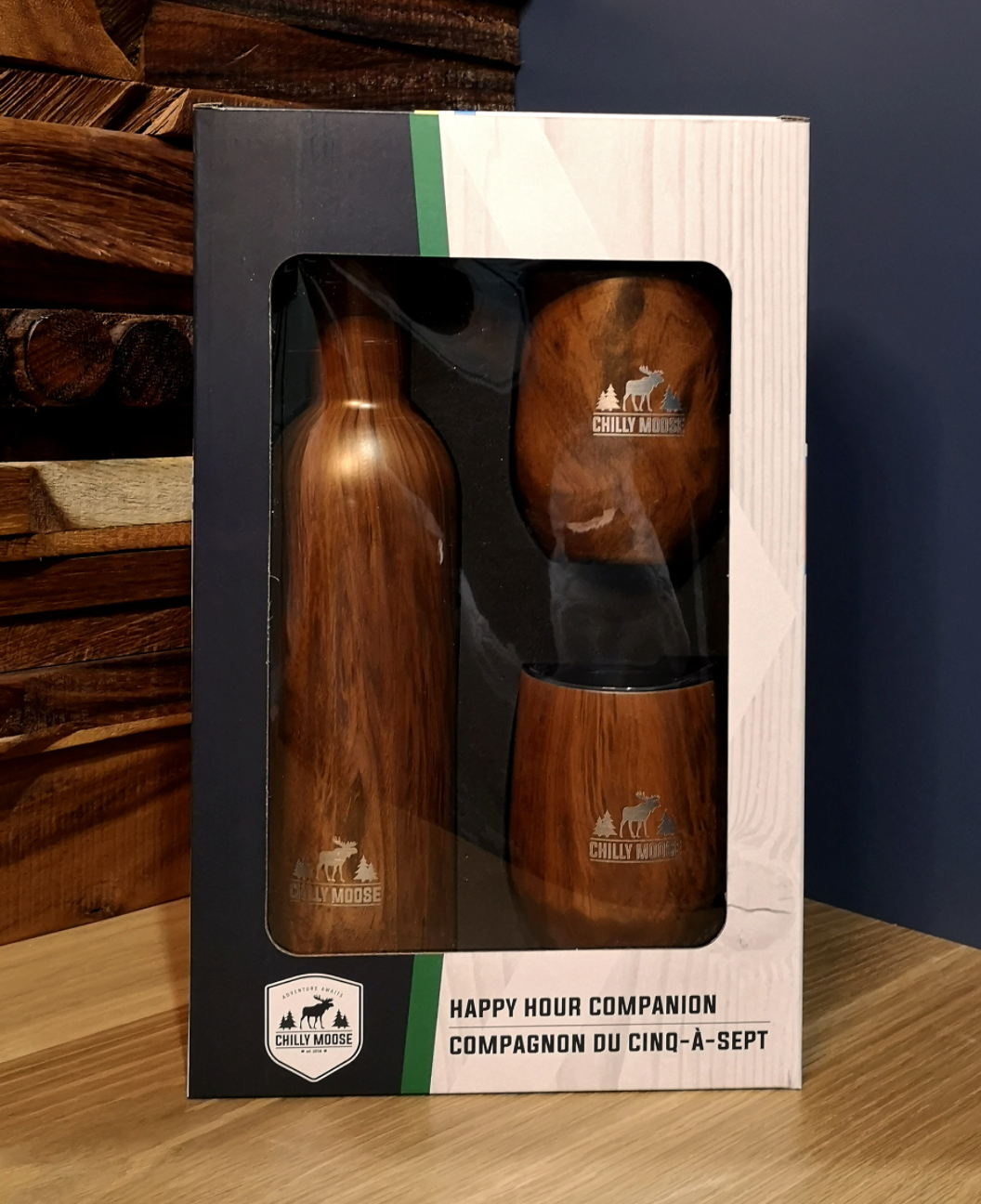 Happy Hour Companion Gift Set - Woodland